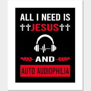 I Need Jesus And Auto Audiophilia Audiophile Posters and Art